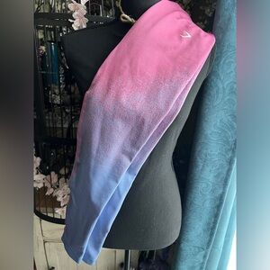 Gymshark ombre pink and blue sports bottom